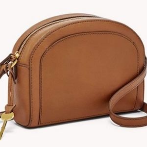 Fossil chelsea leather crossbody bag